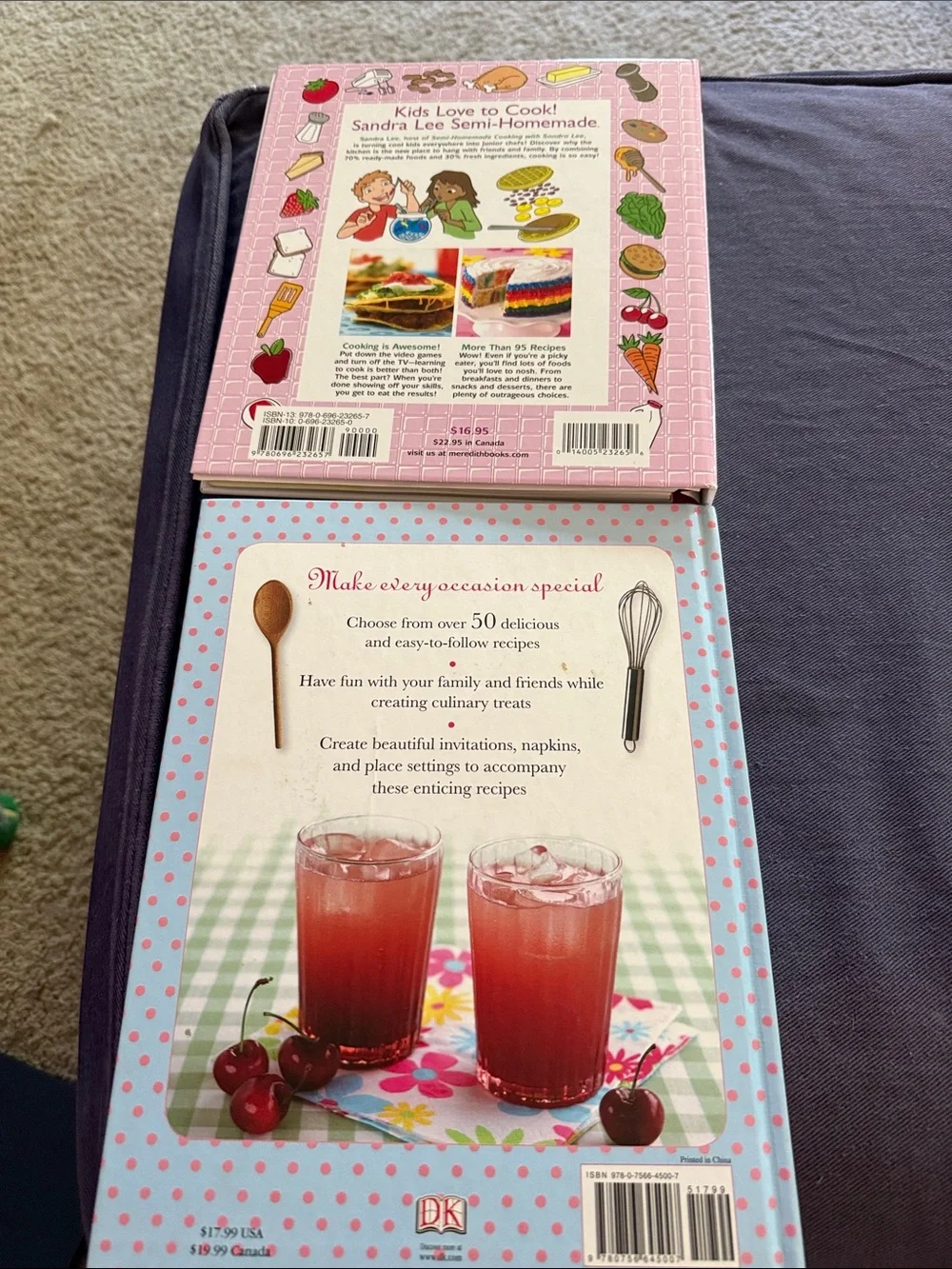 Cookbook for Girls - Pink & White Kids' Cookbook